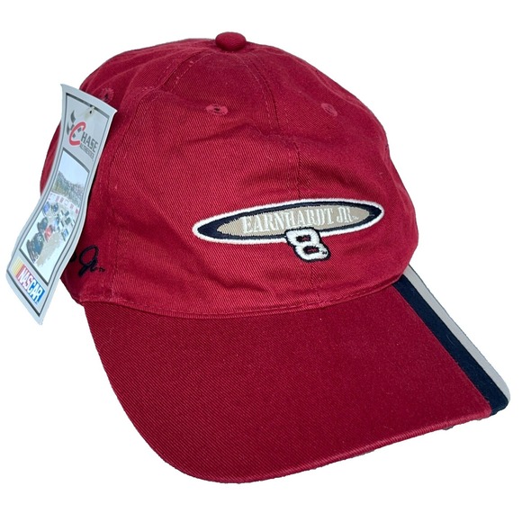 Chaser Other - Vintage Dale Earnhardt Jr Hat Cap Strap Back Budweiser Nascar Racing Y2K BUD NOS